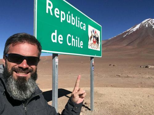 Jusqu'à la frontière du Chili