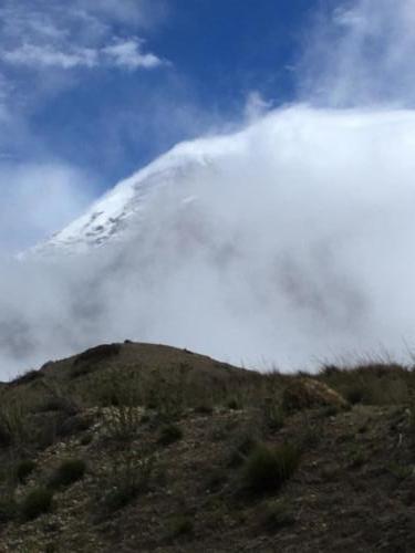 Sommet enneigé Chimborazo